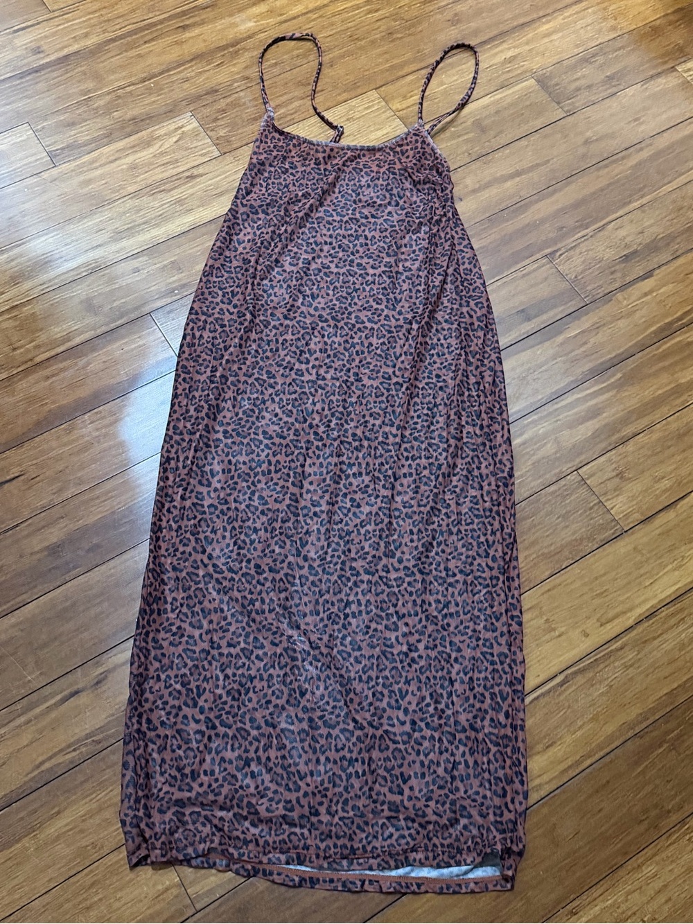 NWT Berlook leopard print cover up dress swim XS